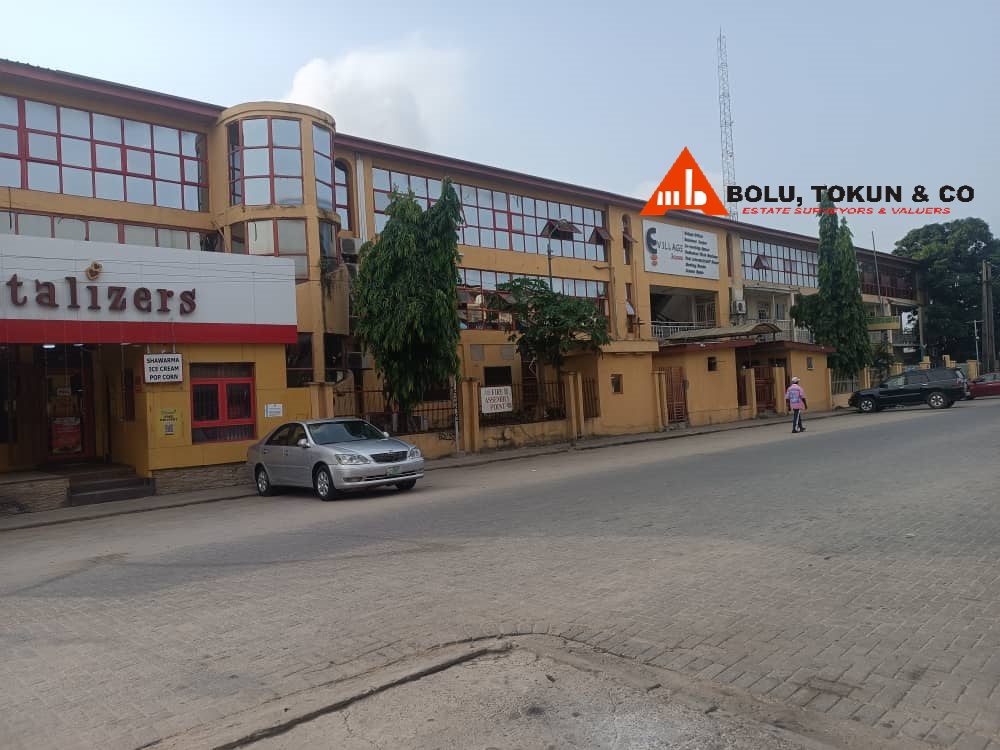 FOR SALE: AN OFFICE BLOCK ON 3 FLOORS ON A LAND AREA OF 1,895.38SQM AT 21 ROAD, FESTAC TOWN, LAGOS